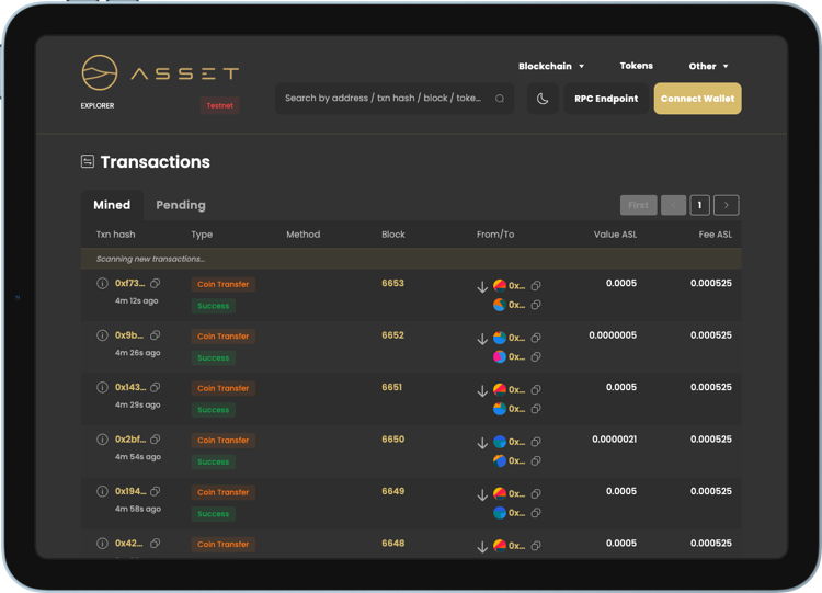 AssetLayer AI Dashboard - Real-time AI-powered asset analysis showing predictive analytics, automated compliance, and intelligent portfolio optimization